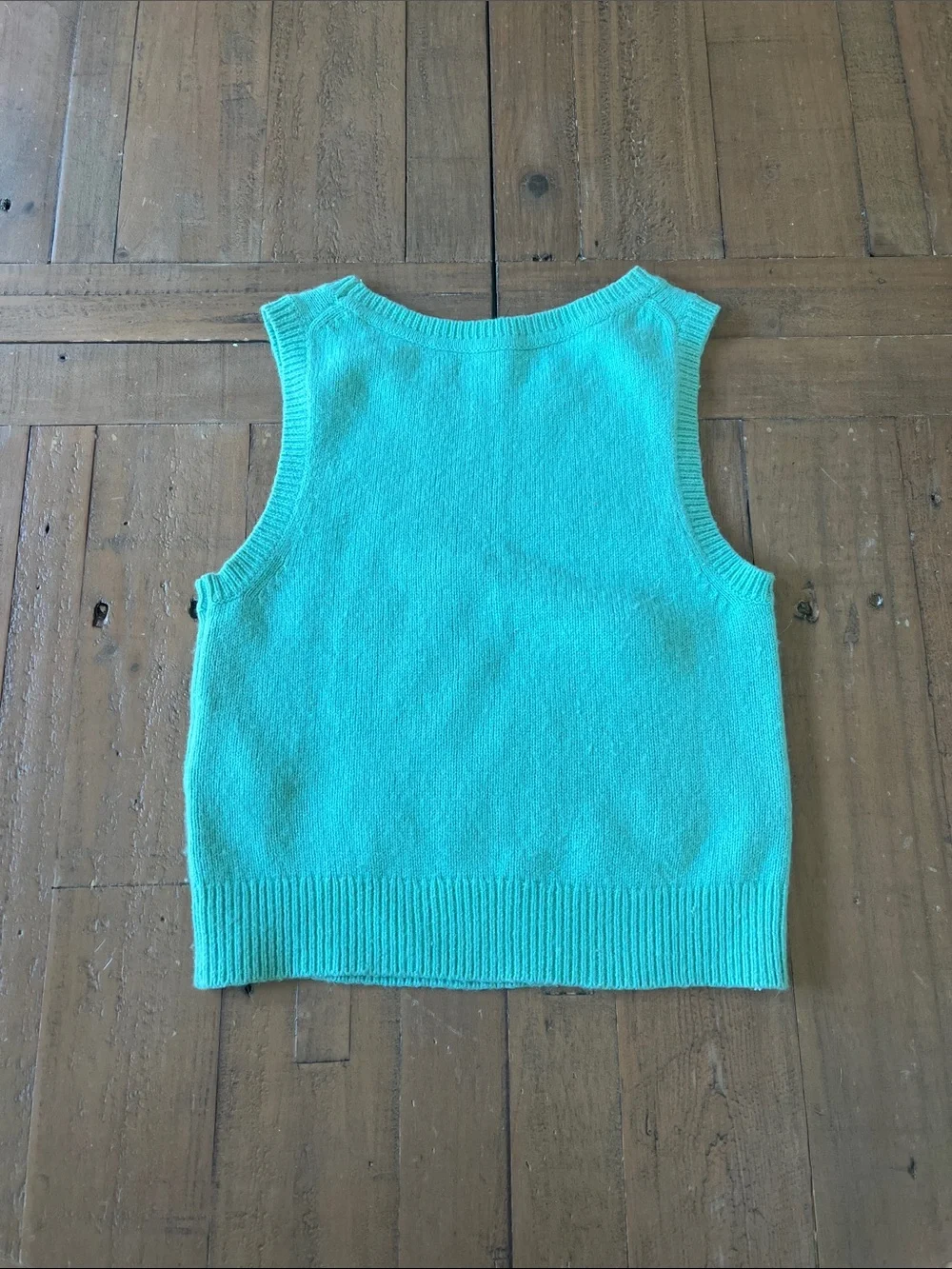 Mini Boden bumble bee rabbit flower knit sweater vest 4-5 years best 3-4 years